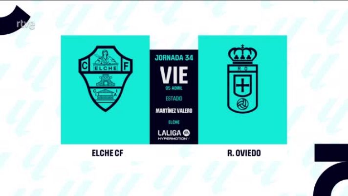 Resúmenes de LaLiga - Elche - Real Oviedo: resumen del partido, 34ª jornada