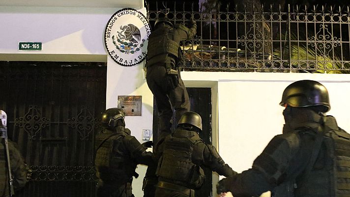 Fin de semana 24h - México rompe relaciones con Ecuador tras la detención de Glas en su embajada