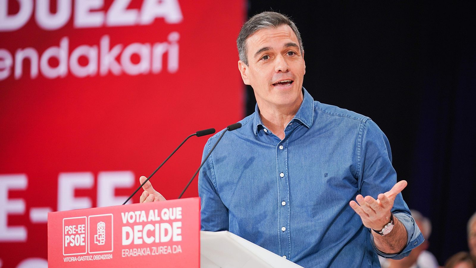 Sánchez defiende que "la solución de los dos estados no es un invento del 'sanchismo' sino de la ONU" - Informativo 24h | Ver