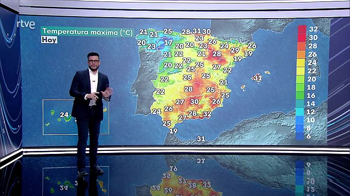 El tiempo - Calimas en buena parte de Península y Baleares