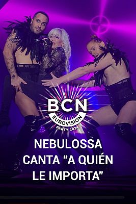 Eurovisión - Nebulossa canta "A Quién Le Importa" en Barcelona