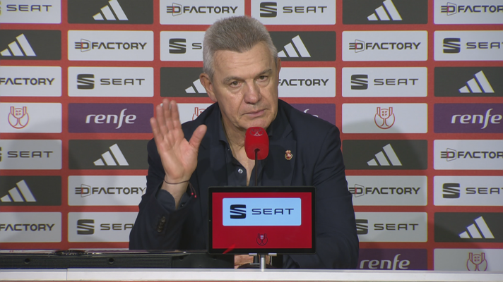 Copa del Rey - Aguirre tras la derrota: "Les he dicho que la frente alta. Somos una familia y dimos lo que tenemos"