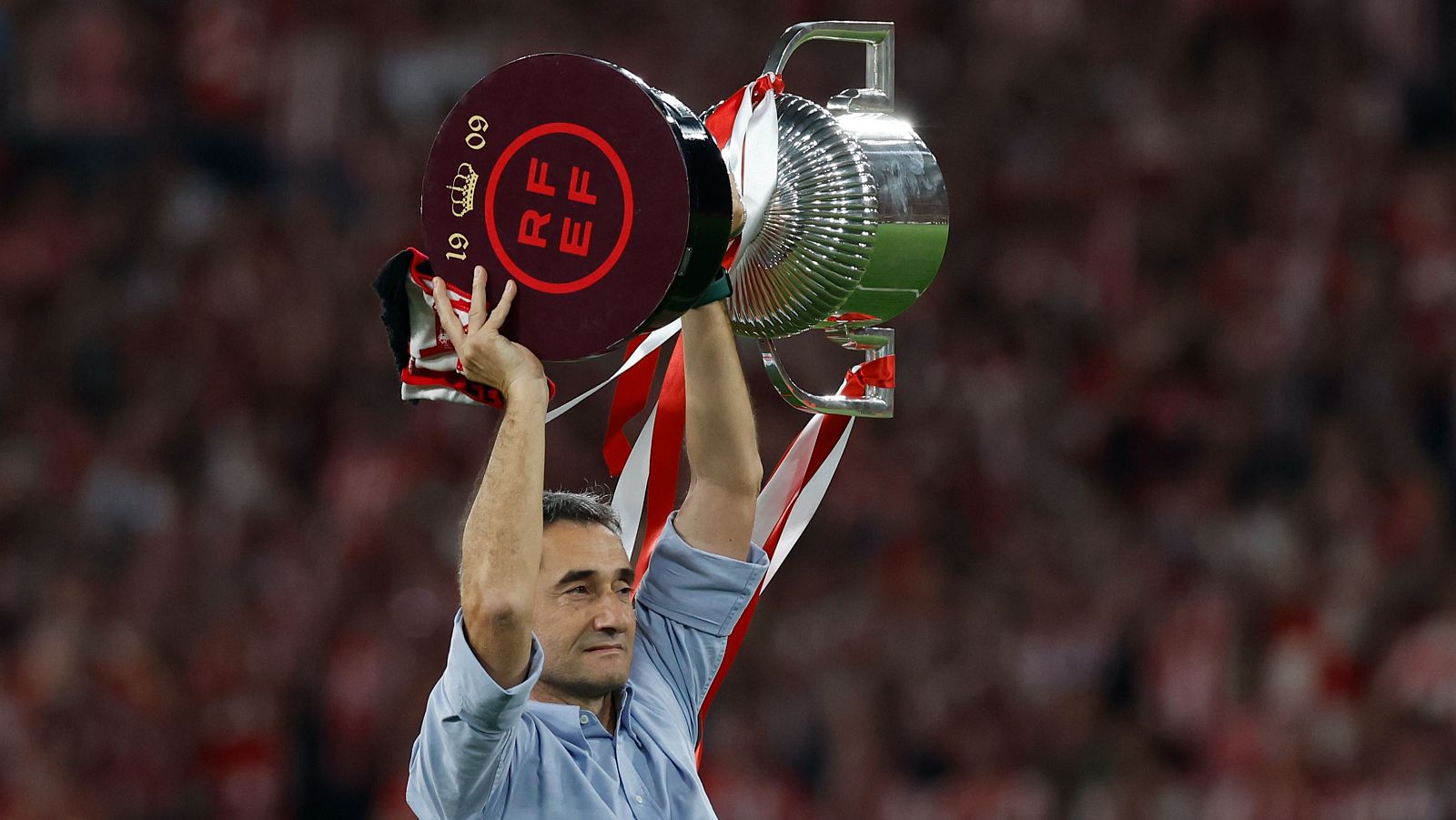 Ernesto Valverde: "Este título no tiene comparación" - Copa del Rey | Ver