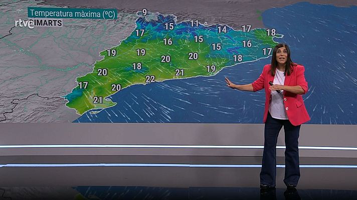 El temps - Canvi de temps: menys pols i una brusca refrescada