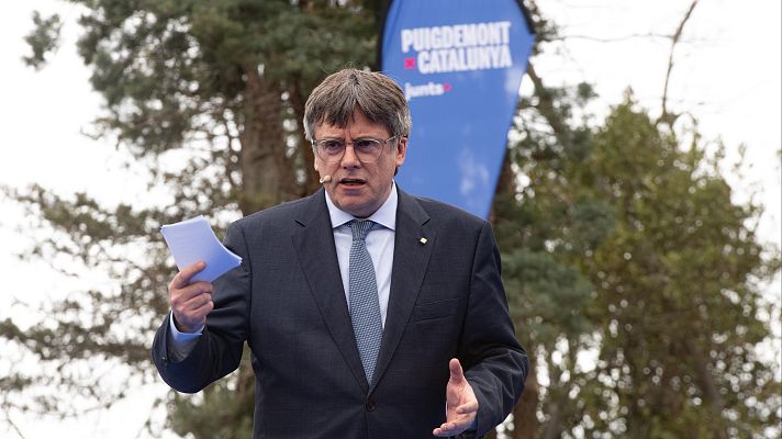 La hora de La 1 - Puigdemont, sobre su citación ante el Supremo: "La ley de amnistía estará en vigor, y si no suspendida"