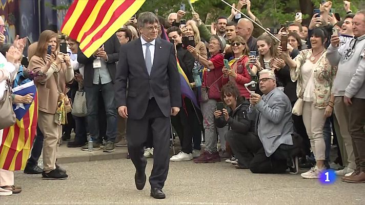 L'Informatiu - El retorn de Puigdemont i els debats marquen la precampanya