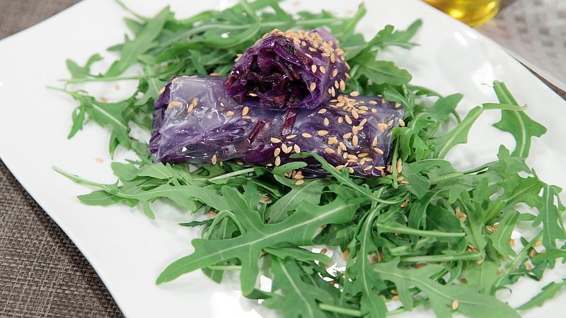 Receta de rollito de obleas de arroz - Saber vivir | Ver