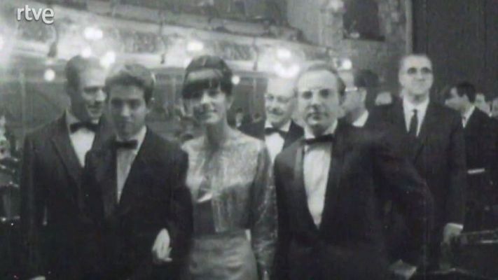 Arxiu TVE Catalunya - Gemma Cuervo a un acte de 'Reina por un día', al Liceu