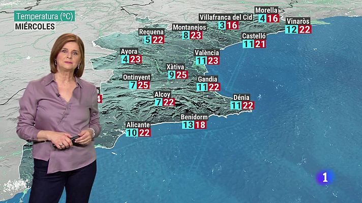 L'informatiu - Comunitat Valenciana - El tiempo en la Comunitat Valenciana - 09/04/2024