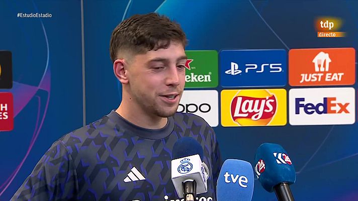 Estudio Estadio - Fede Valverde, sobre su gol decisivo: "He intentado pegarle con el alma"