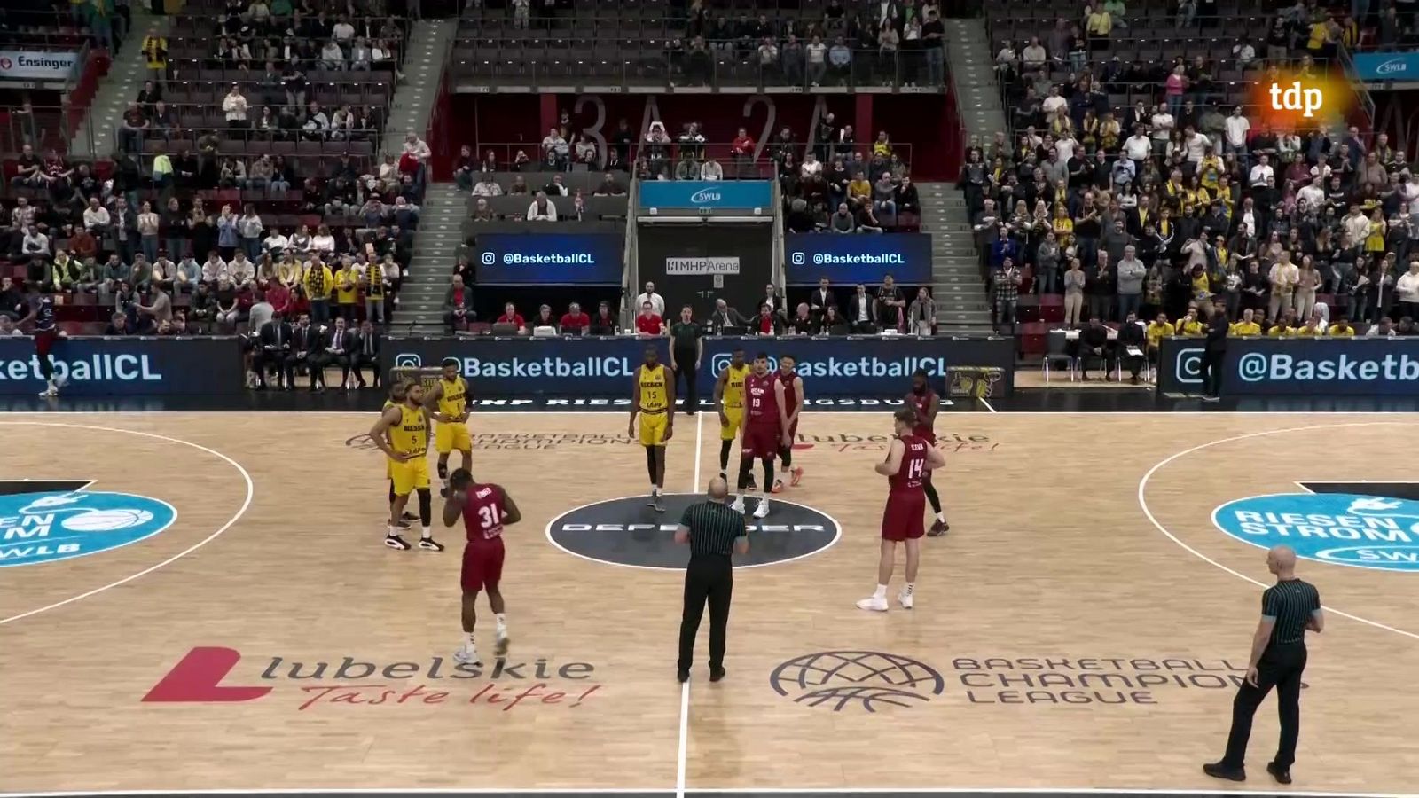 Baloncesto - Champions League. Cuartos de Final: MHP Riesen Ludwigsburg - UCAM Murcia - ver ahora