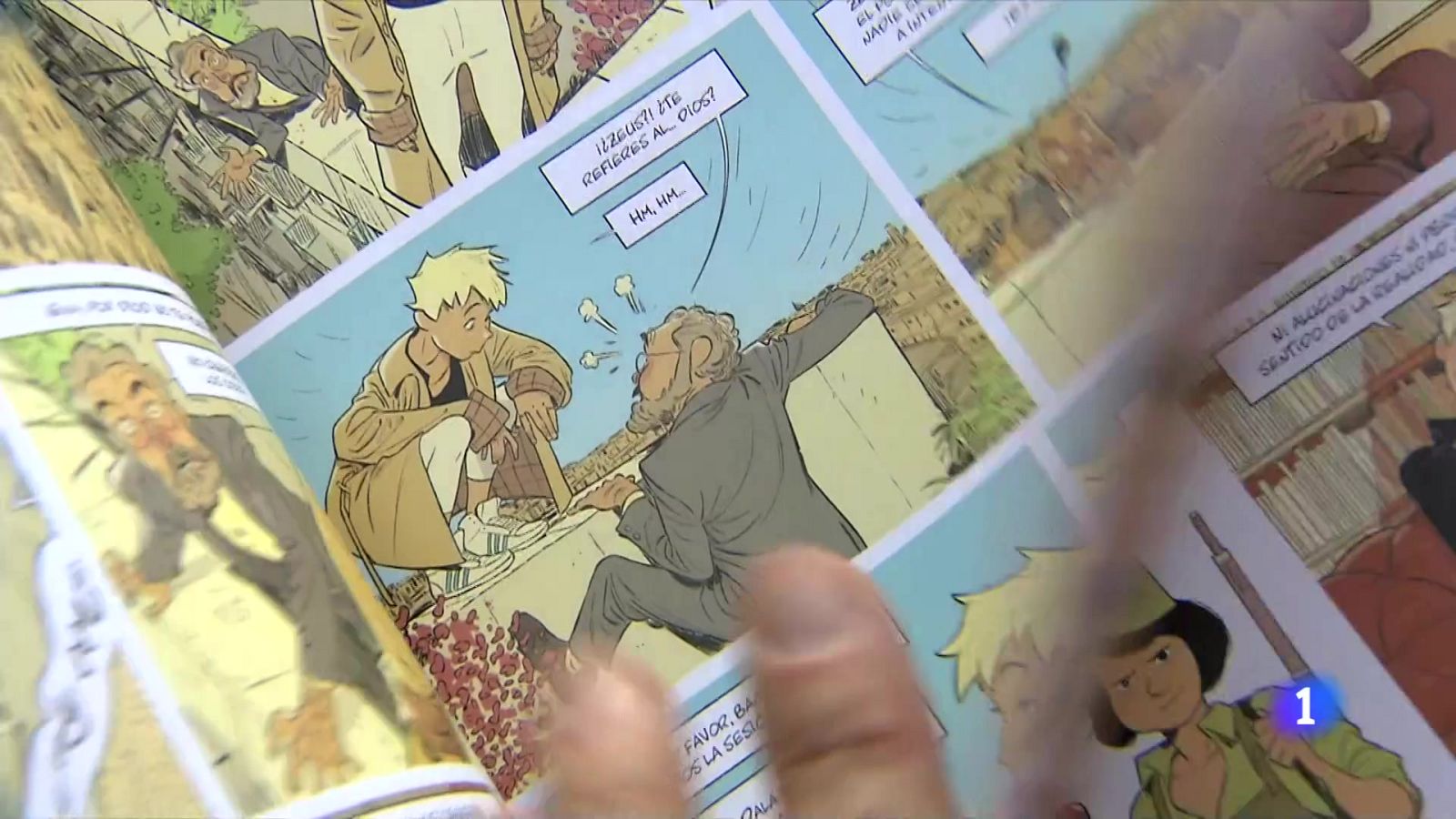 Jordi Lafebre torna amb el còmic 'Sóc el seu silenci' - L'Informatiu | Veure