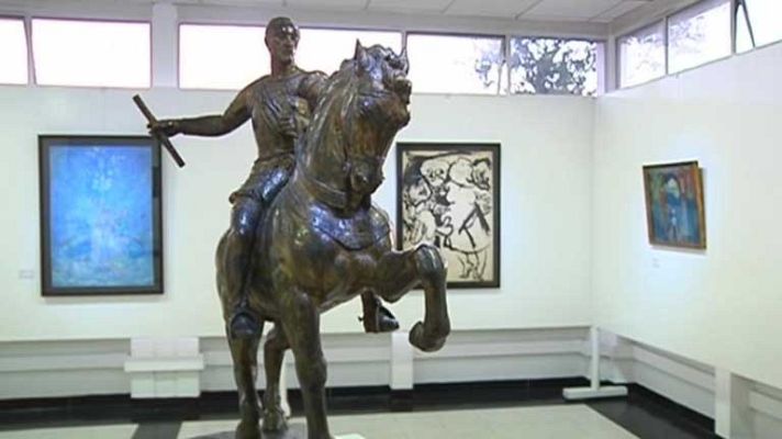 Telediario 1 - Arte español en Colombia