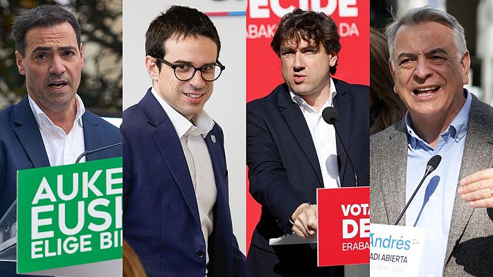 Telediario 2 - El PNV aparca los actos de campaña por el funeral de Ardanza y EH Bildu se centra en el autogobierno