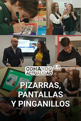 Comando Actualidad - Pizarras, pantallas y pinganillos