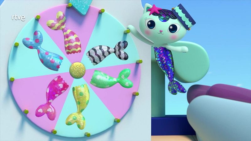 The mermaid cruise ship - La casa de muñecas de Gabby en inglés | Watch