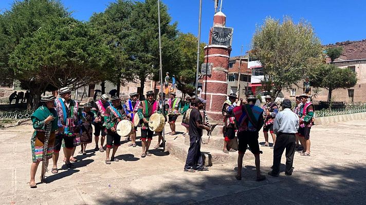 Telediario 2 - Qhara Qhara de Bolivia: recuperar el oro y la plata del galeón San José es un "derecho"