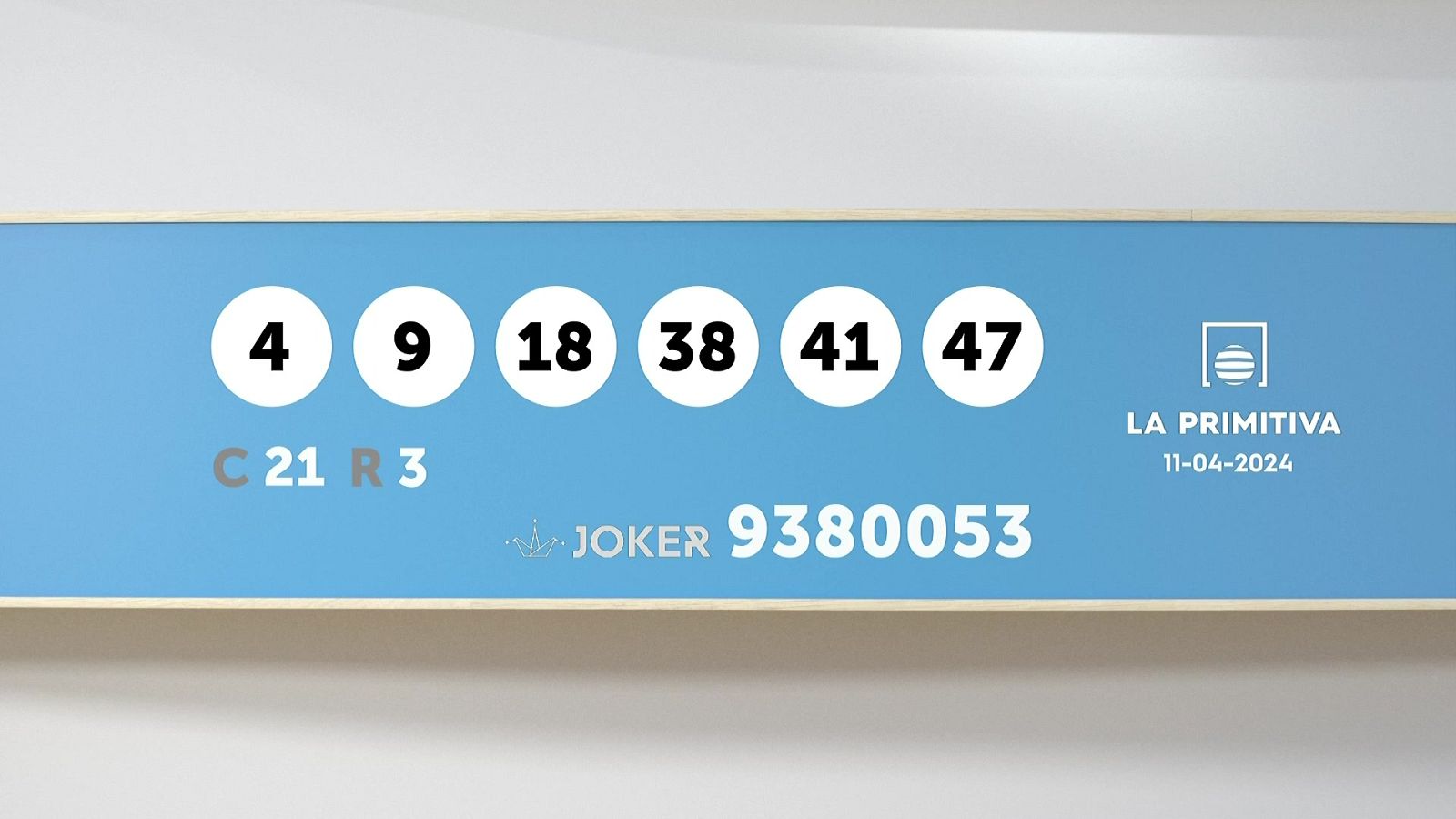 Sorteo de la Lotería Primitiva y Joker del 11/04/2024 - Ver ahora