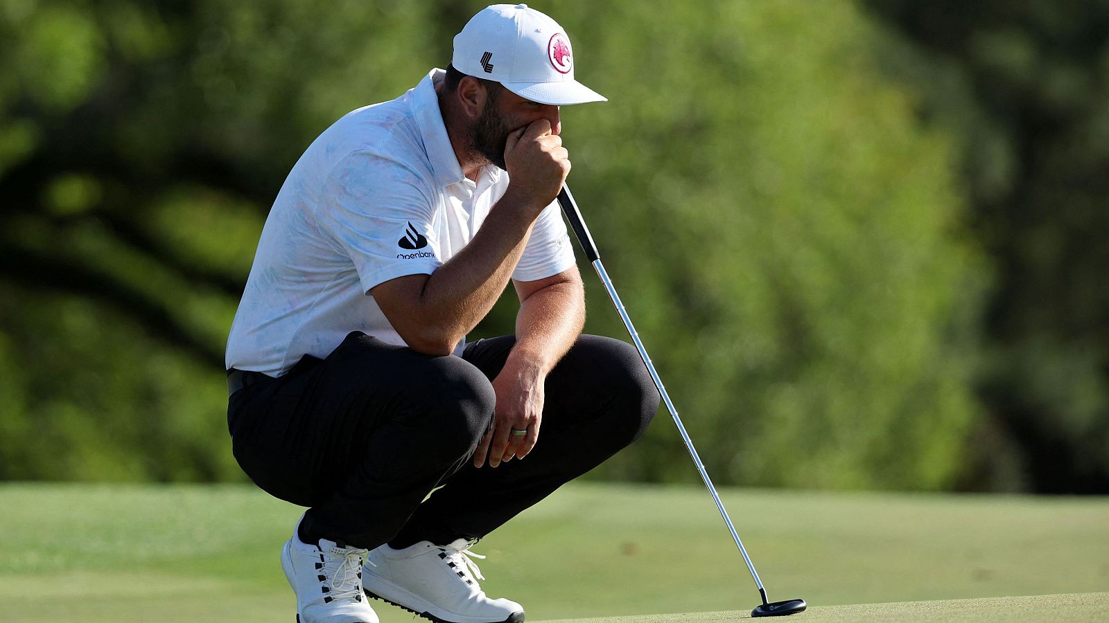 Jon Rahm no tiene un buen inicio en el Master de Augusta de golf | Ver