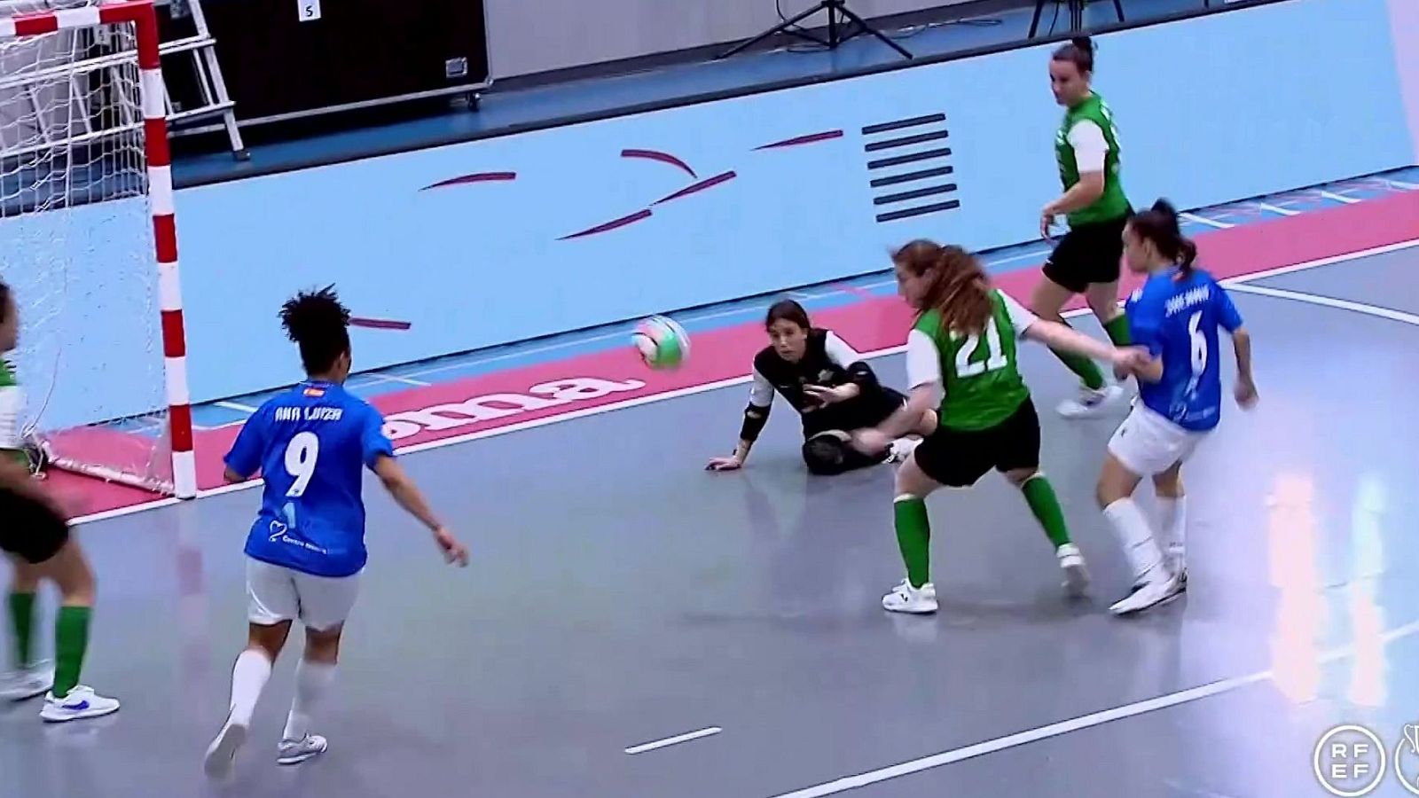 Fútbol Sala - Copa de La Reina. 1/4 Final: Melilla Ciudad Deporte Torreblanca - AE Les Corts  UBAE - ver ahora