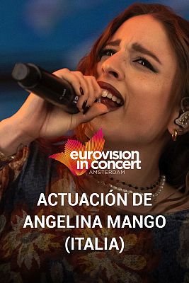 Eurovisión - Angelina Mango (Italia) canta "La Noia"