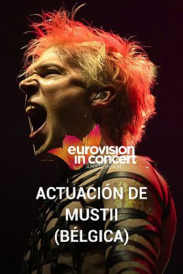 Eurovisión - Mustii (Bélgica) canta "Before The Party's Over"