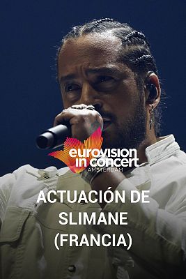 Eurovisión - Slimane (Francia) canta "Mon Amour"