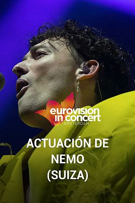 Eurovisión - Nemo (Suiza) canta "The Code"