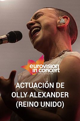 Eurovisión - Olly Alexander (Reino Unido) canta "Dizzy"