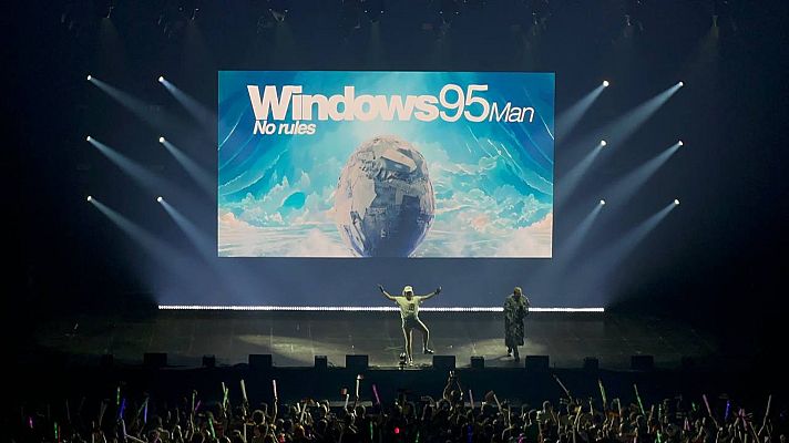 Eurovisión - Windows95man (Finlandia) canta "No Rules!"