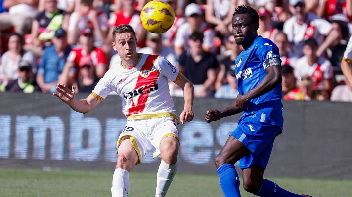 Resúmenes de LaLiga - Rayo - Getafe: resumen del partido, 31ª jornada de Liga