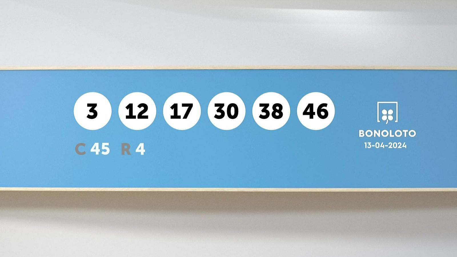 Sorteo de la Lotería Bonoloto del 13/04/2024 - Ver ahora