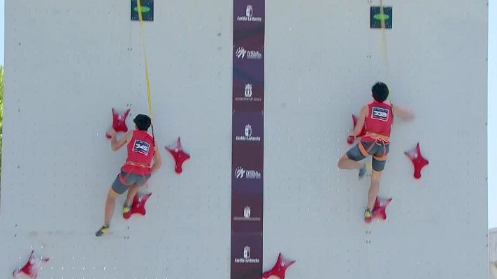 Escalada deportiva - Copa de España. Final velocidad