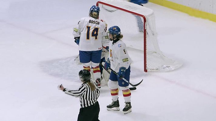 Hockey sobre hielo - Campeonato del  Mundo Femenino. División II Grupo A: Kazakhstán - España