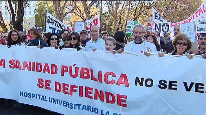 Informativo 24h - Arranca en Madrid otra 'marcha blanca' en defensa de la sanidad pública