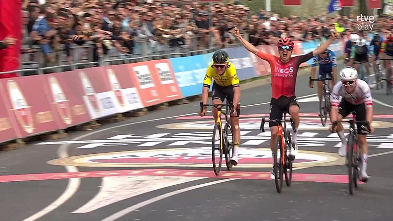 Tom Pidcock gana al sprint la Amstel Gold Race 2024 - Ciclismo | Ver
