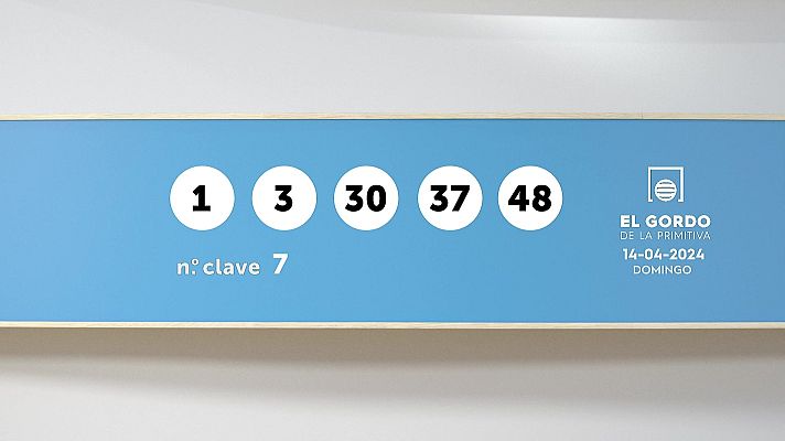 SELAE - Sorteo de la Lotería Gordo de la Primitiva del 14/04/2024