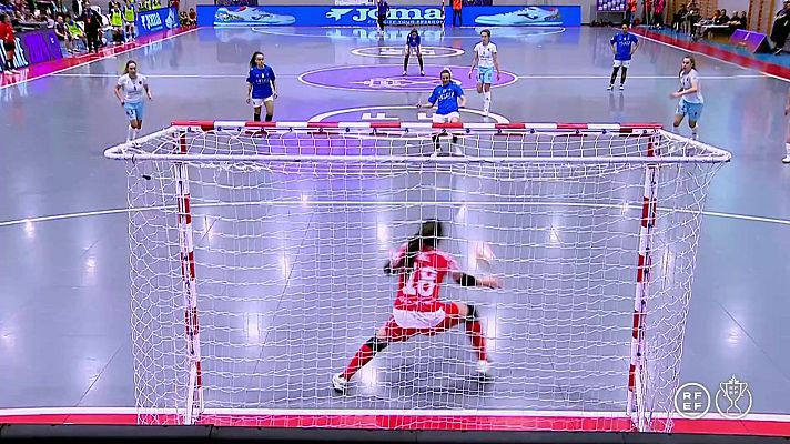 Fútbol Sala - Copa de La Reina. Final: Atlético Navalcarnero - Melilla Ciudad Deporte Torreblanca