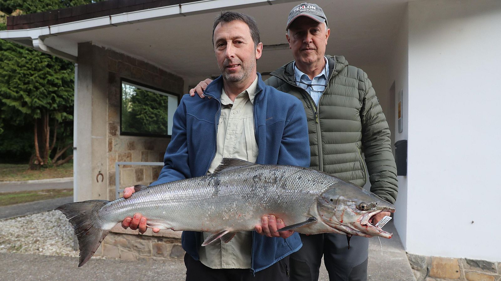 Un campanu de récord: 19.300 euros por un salmón de 8,2 kilos | Ver