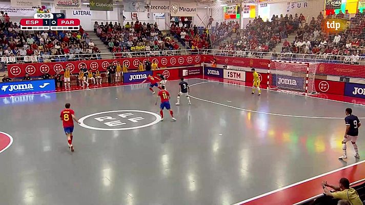 Fútbol Sala - Amistoso selección masculina: España - Paraguay