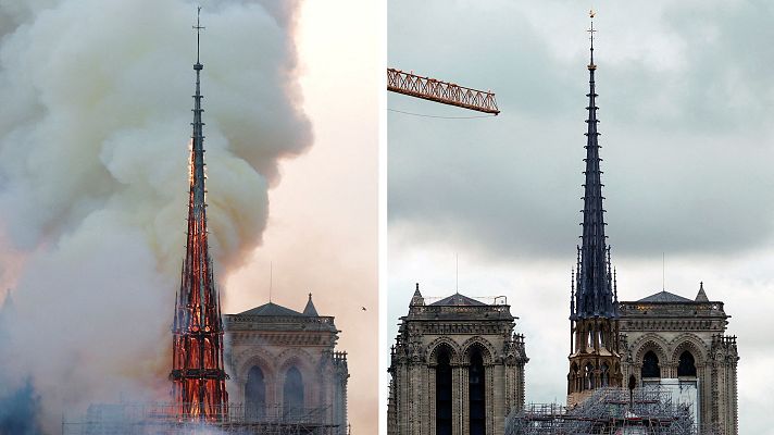 El mundo en 24 horas - Cinco años del incendio de Notre Dame: el origen, accidental, todavía se investiga