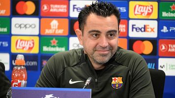 Xavi: "Montjuic se tiene que parecer a las noches mgicas del Camp Nou"