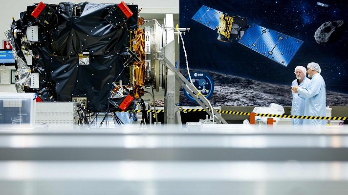 Telediario 1 - Hera, la primera nave espacial de defensa planetaria de Europa