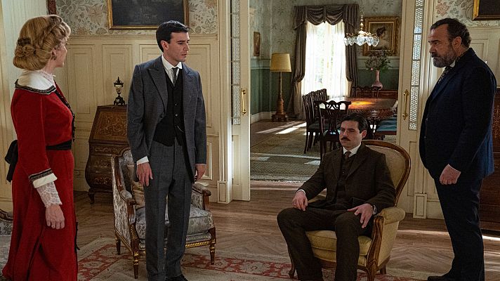 La promesa - La Promesa: Abel destapa la gran mentira de Jimena ante Manuel y los marqueses