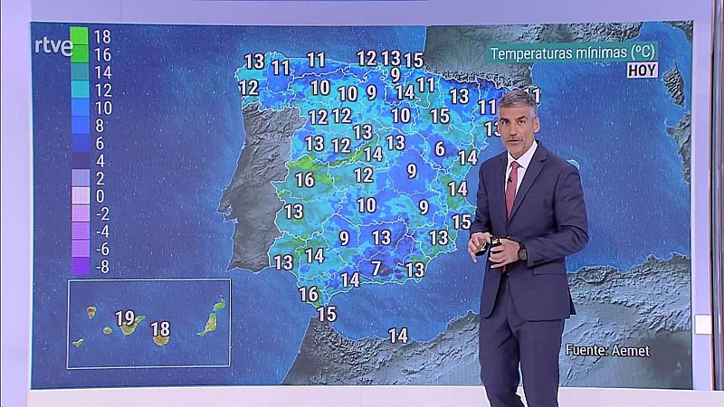 Chubascos y tormentas localmente fuertes en el interior del cuadrante sureste peninsular - ver ahora