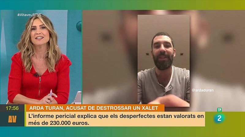 Arda Turan, acusat de destrossar un xalet | L'altaveu - L'altaveu | Veure