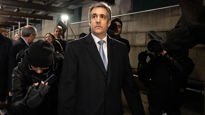 Telediario 2 - Juicio contra Donald Trump: ¿Quién es Michael Cohen?