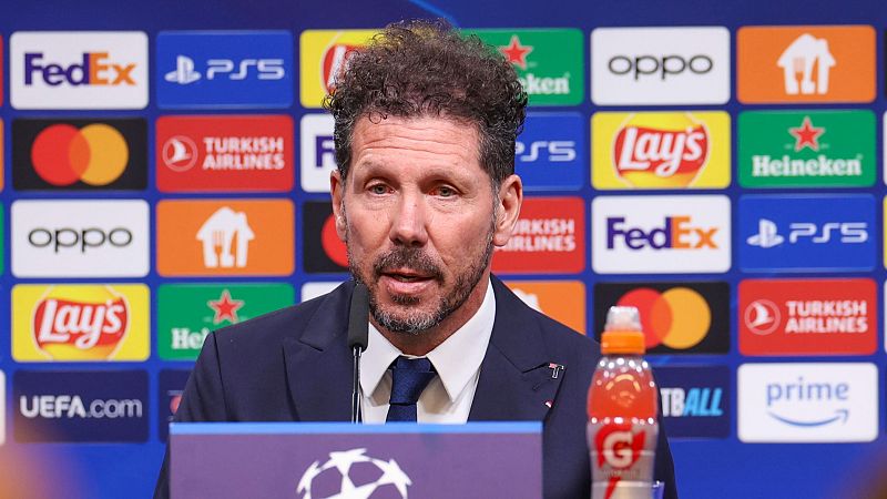 Simeone: "Va a ser una noche de fútbol de las buenas" - Champions League | Ver