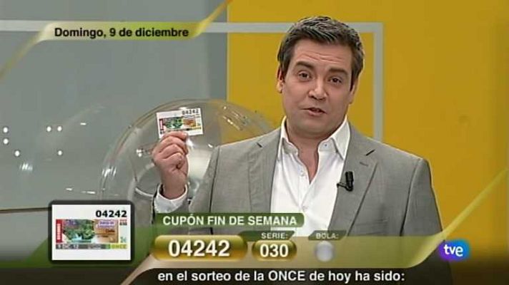 Sorteos ONCE - Sorteo ONCE - 09/12/12