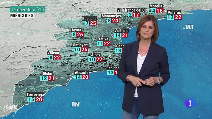 L'informatiu - Comunitat Valenciana - El tiempo en la Comunitat Valenciana - 16/04/2024